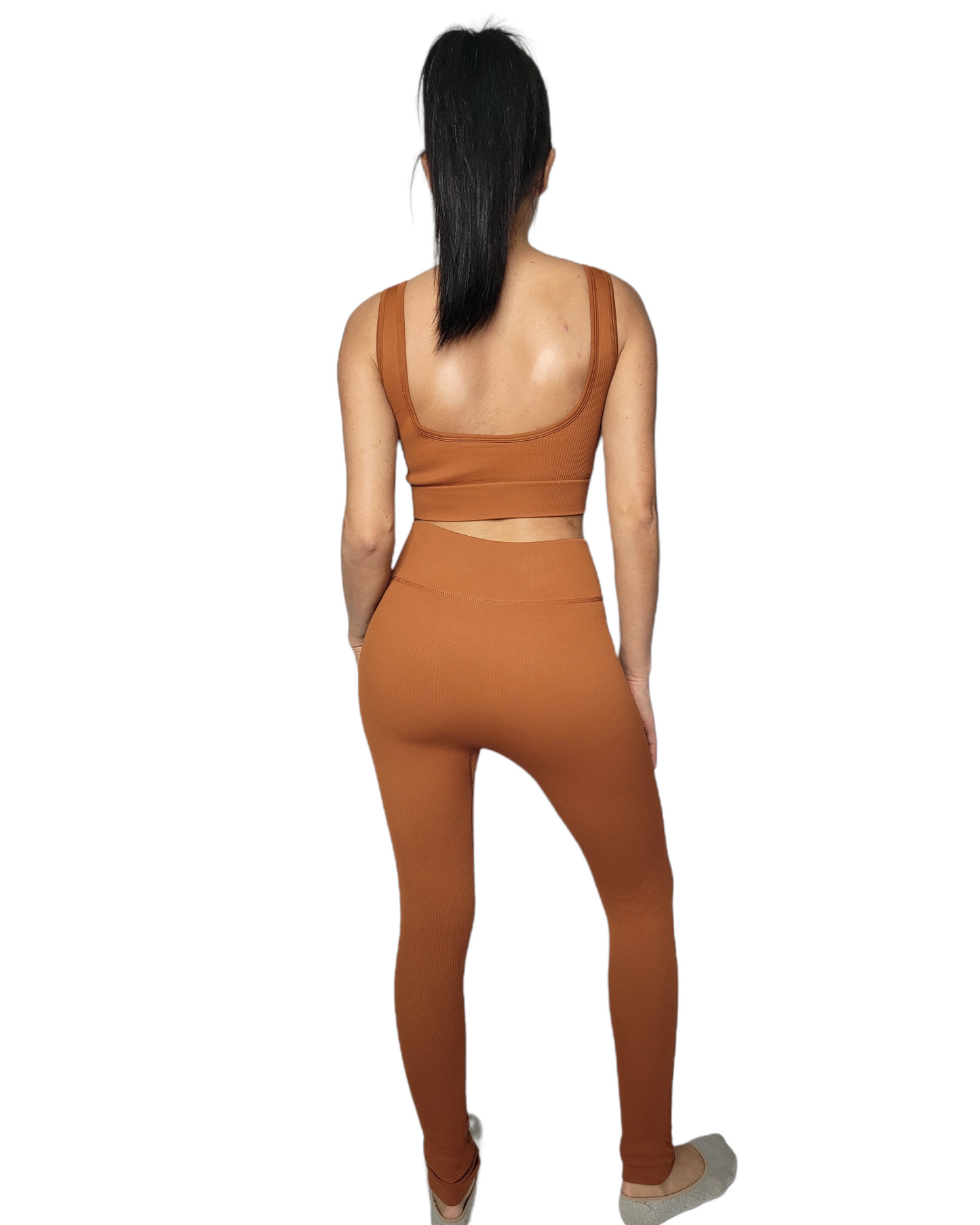 Light Brown Yoga Tights