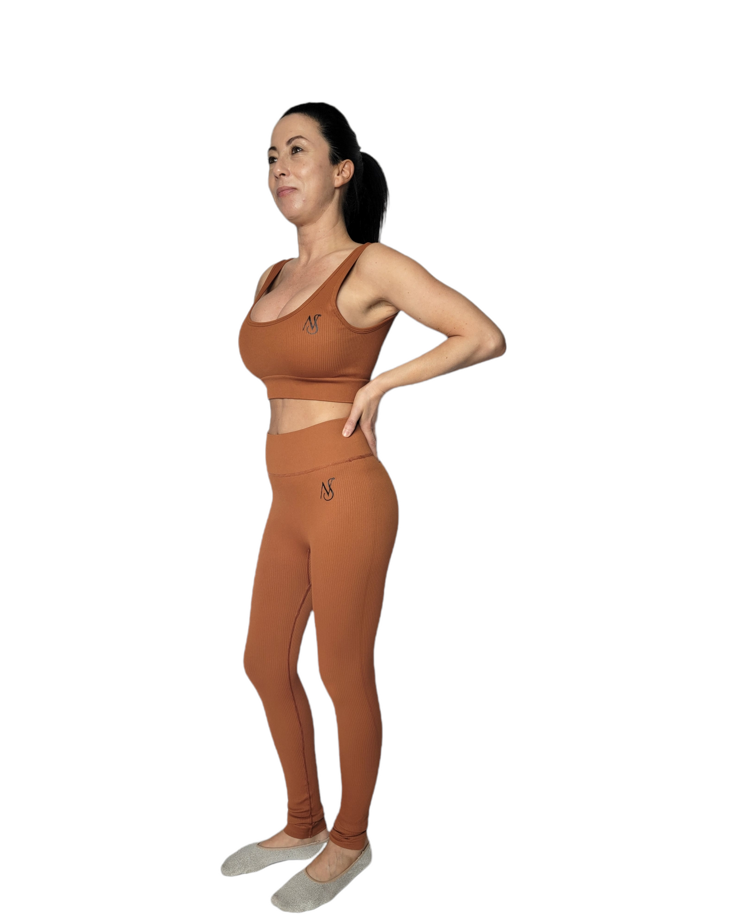 Light Brown Yoga Tights