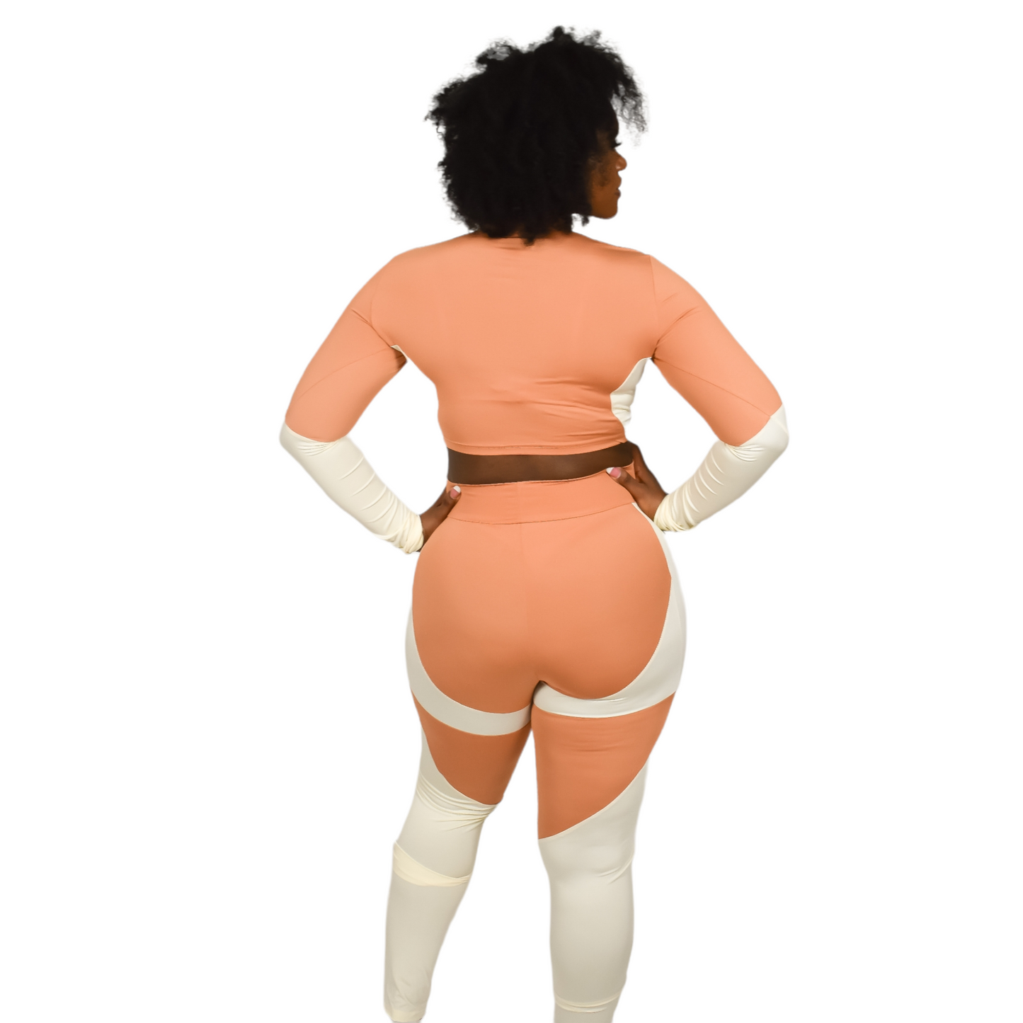 Nude Multi Color Yoga Set